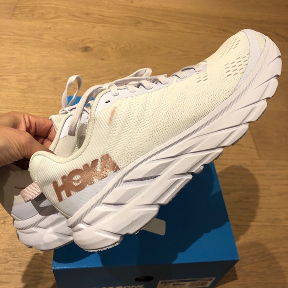 hoka one one rose gold